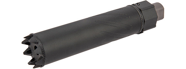 5KU SOCOM556MG Monster QD 7.5 Mock Suppressor / Barrel Extension Fluted (BLACK)
