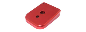 5KU-GB265-R MAG BASE COVER FOR HI-CAPA MAGAZINES (TYPE 6/RED)