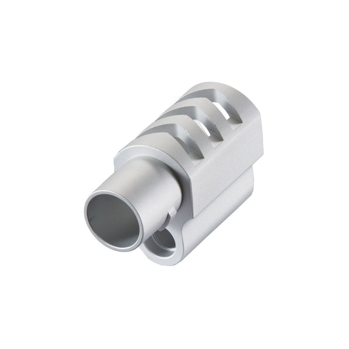 5KU Type 2 M1911 Compensator for Tokyo Marui 1911 Airsoft Pistols (Color: Silver)
