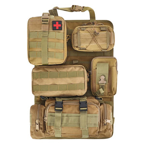 Tactical MOLLE Seat Organizer Full Set - XTREME Airsoft Superstore