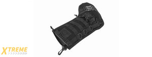CA-2195B 600D POLYESTER TACTICAL STOCKING MOLLE PANEL (BLACK)
