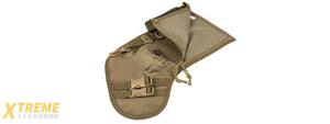 CA-2195T 600D POLYESTER TACTICAL STOCKING MOLLE PANEL (TAN)