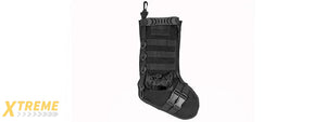 CA-2195B 600D POLYESTER TACTICAL STOCKING MOLLE PANEL (BLACK)