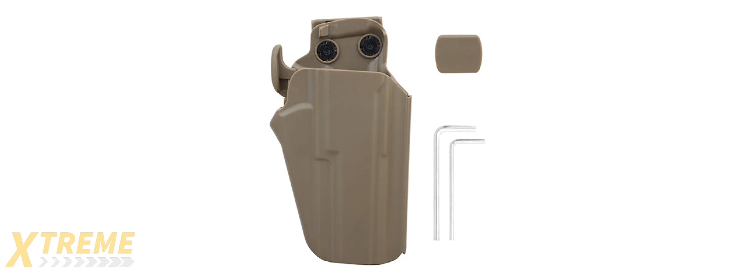 750 Universal Holster for Airsoft Sub-Compact Pistols (Color: Tan)