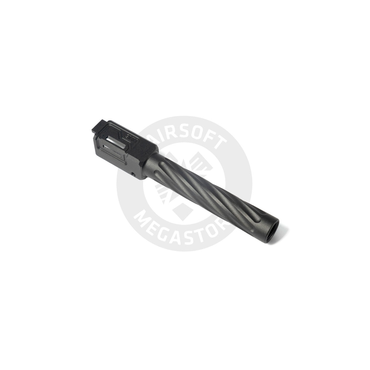 TTI Airsoft Fixed Outer Barrel for Marui G17 / G18 Gen3 Spec & WE G-Series GBB Airsoft - Type B - BLACK