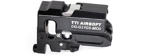 TTI Airsoft Infinity CNC TDC Hop Up Chamber for Umarex GHK G17 Gen5 MOS GBB Pistols - (Black)