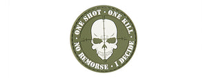 AC-130E ONE SHOT, ONE KILL PVC PATCH (OD)