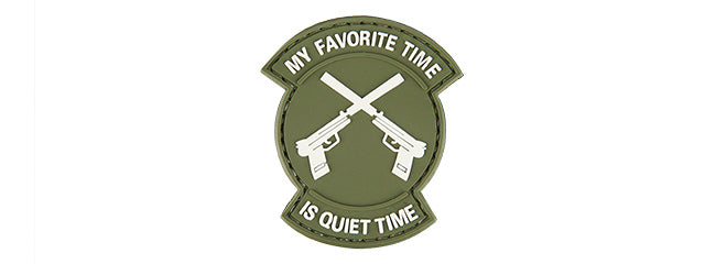 AC-130N MY FAVORITE TIME IS QUIET TIME PVC PATCH (OD)