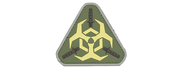 AC-392B OUTBREAK RESPONSE PVC PATCH (COLOR: OD GREEN & NEON)