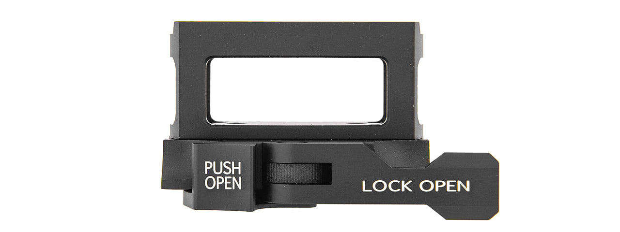 AC-517 RED DOT HOLLOW RISER MOUNT (BLACK)