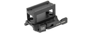 AC-517 RED DOT HOLLOW RISER MOUNT (BLACK)
