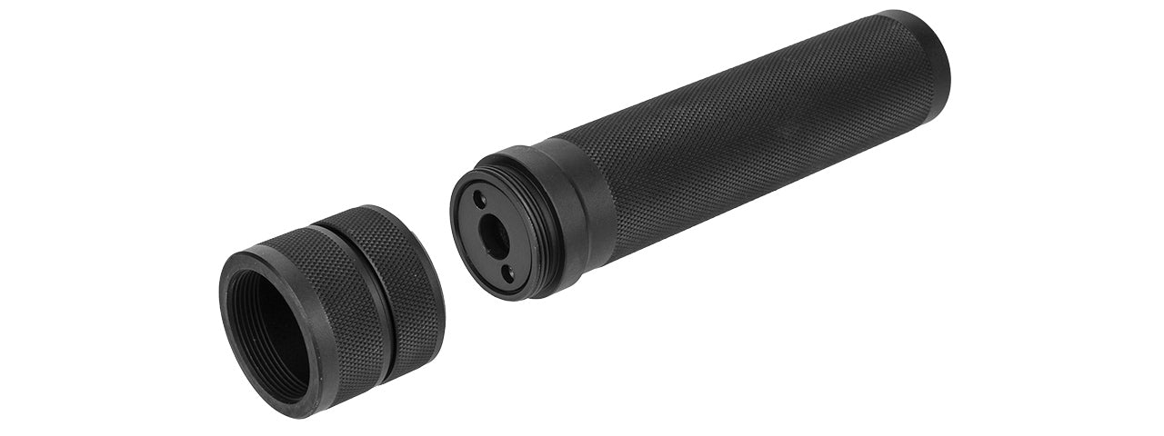 AMA AIRSOFT 14MM CCW AEG SILENCER - BLACK