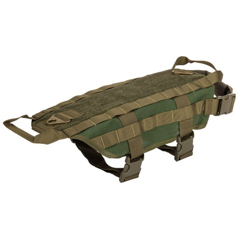 Tactical Training Molle Dog Harness (OD), XL