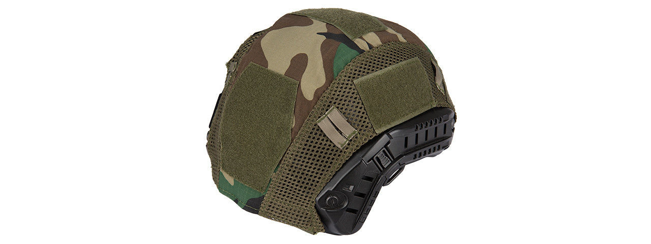 G-FORCE 1000D NYLON POLYESTER BUMP HELMET COVER - WOODLAND