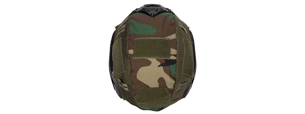 G-FORCE 1000D NYLON POLYESTER BUMP HELMET COVER - WOODLAND