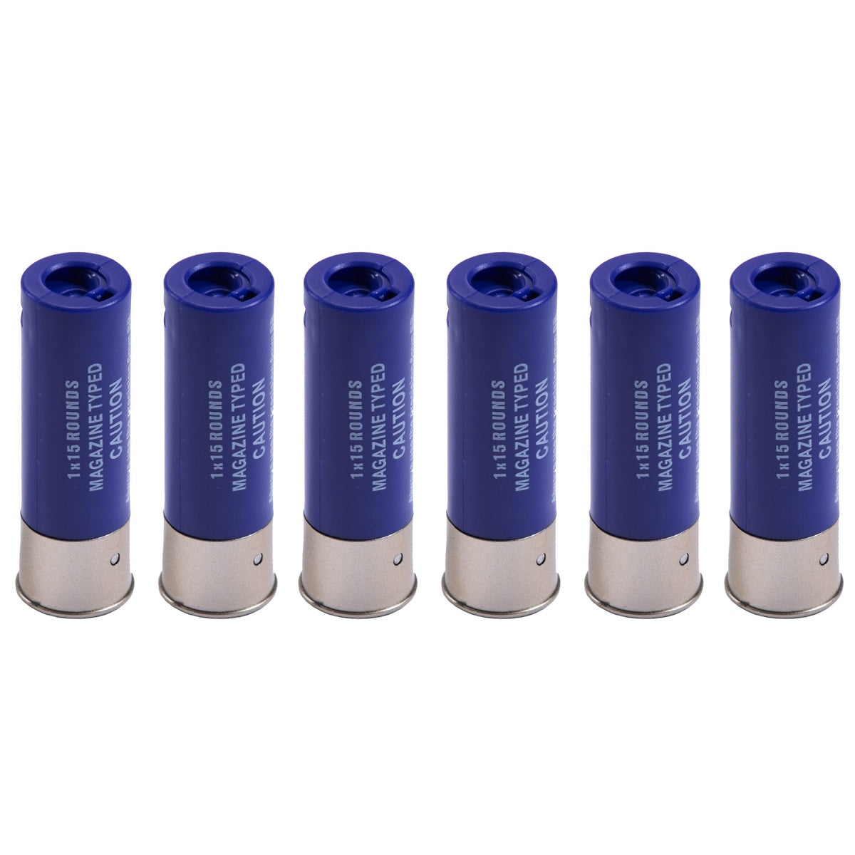 G-Force 15 Round Shotgun Shells for Multi & Single-Shot Airsoft Shotguns (Color: Purple / Pack of 6)