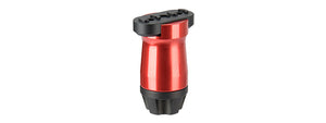 SMOOTH SHORT VERTICAL ANODIZED METAL FOREGRIP (RED)