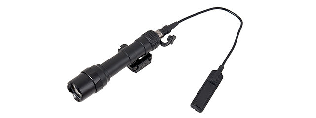 L001 500 Lumen Tactical LED Flashlight w/ Pressure Pad (BLACK)