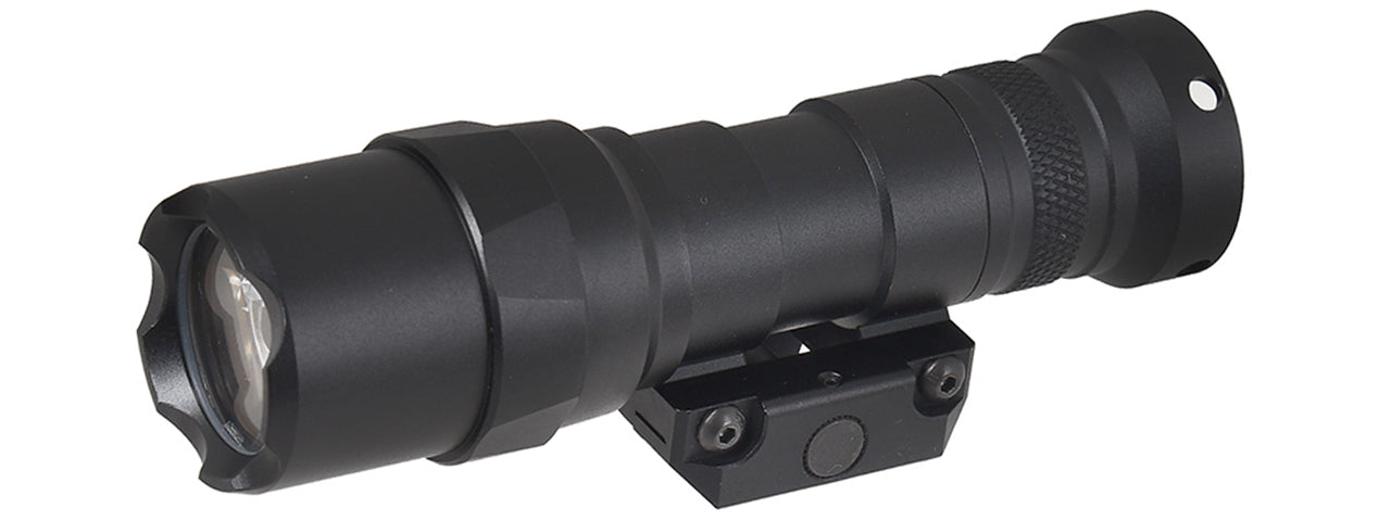 L002 500 Lumen Tactical LED Flashlight w/ Pressure Pad (BLACK)