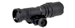 L002 500 Lumen Tactical LED Flashlight w/ Pressure Pad (BLACK)