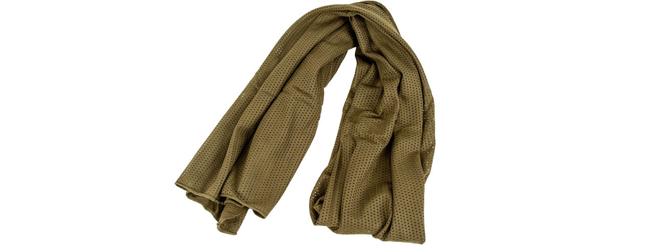 Spec Ops High Speed Sniper Veil Head Wrap Scarf (Color: Olive Green)
