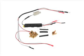 JG Airsoft Version 2 MOSFET Rear Wired AEG Harness - Large Connector