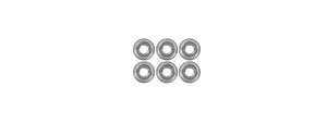 JG STAINLESS STEEL AIRSOFT AEG 7MM BALL BEARING SET