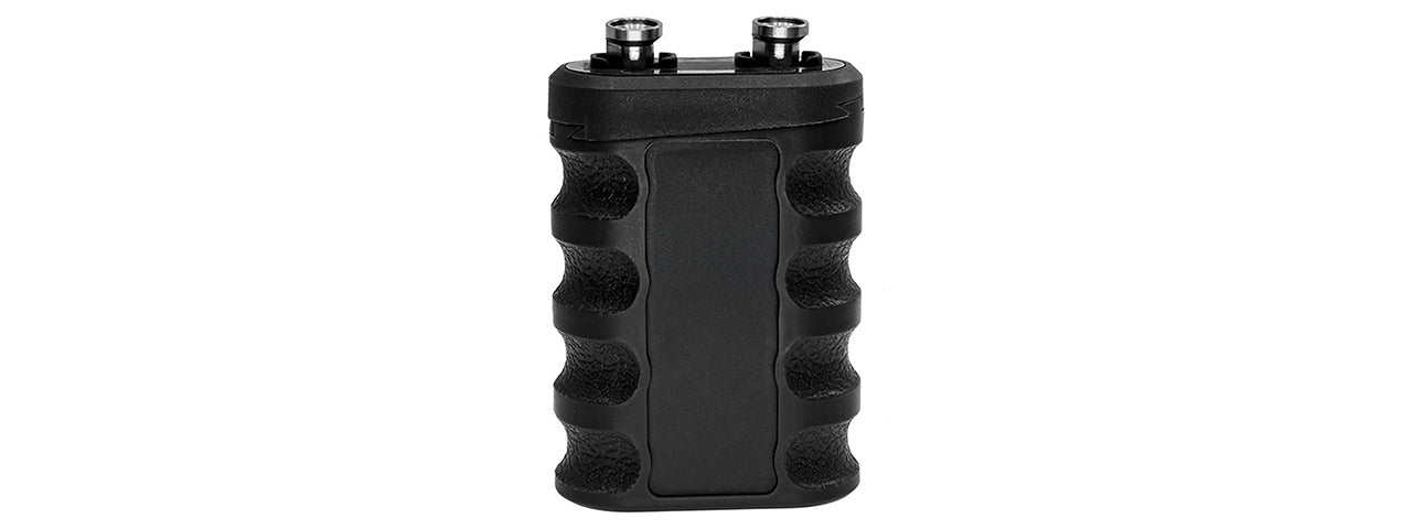 Atlas Custom Works 0-8 Degree Adjustable Vertical Foregrip for M-LOK & KeyMod Rails - (Black)