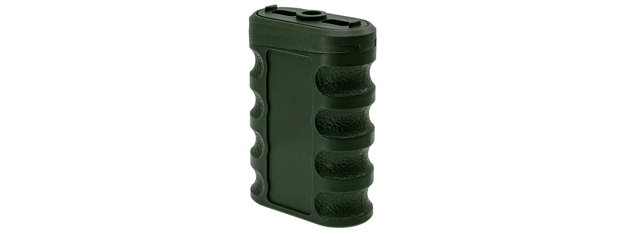 Atlas Custom Works 0-8 Degree Adjustable Vertical Foregrip for M-LOK & KeyMod Rails - (OD Green)
