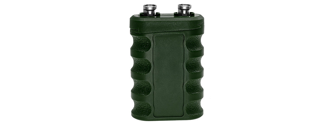 Atlas Custom Works 0-8 Degree Adjustable Vertical Foregrip for M-LOK & KeyMod Rails - (OD Green)