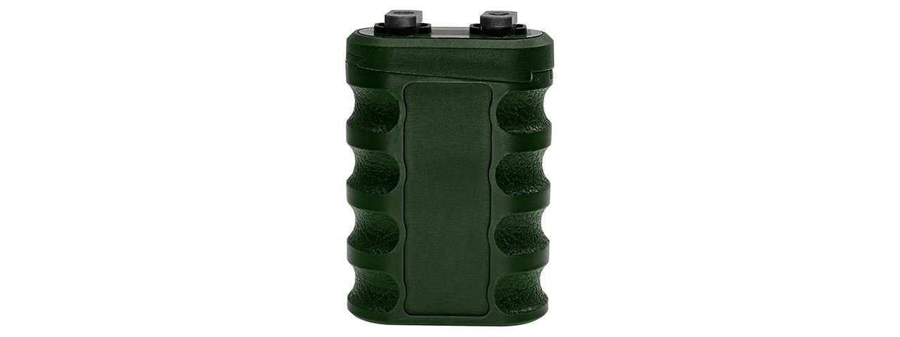Atlas Custom Works 0-8 Degree Adjustable Vertical Foregrip for M-LOK & KeyMod Rails - (OD Green)