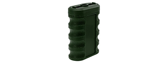 Atlas Custom Works 0-8 Degree Adjustable Vertical Foregrip for M-LOK & KeyMod Rails - (OD Green)