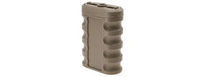 Atlas Custom Works 0-8 Degree Adjustable Vertical Foregrip for M-LOK & KeyMod Rails - (Tan)