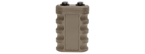 Atlas Custom Works 0-8 Degree Adjustable Vertical Foregrip for M-LOK & KeyMod Rails - (Tan)