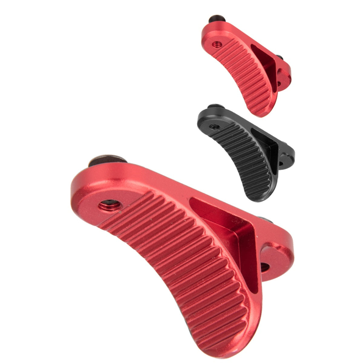 Atlas Custom Works KeyMod Foregrip Hand Stop - Red / Standard