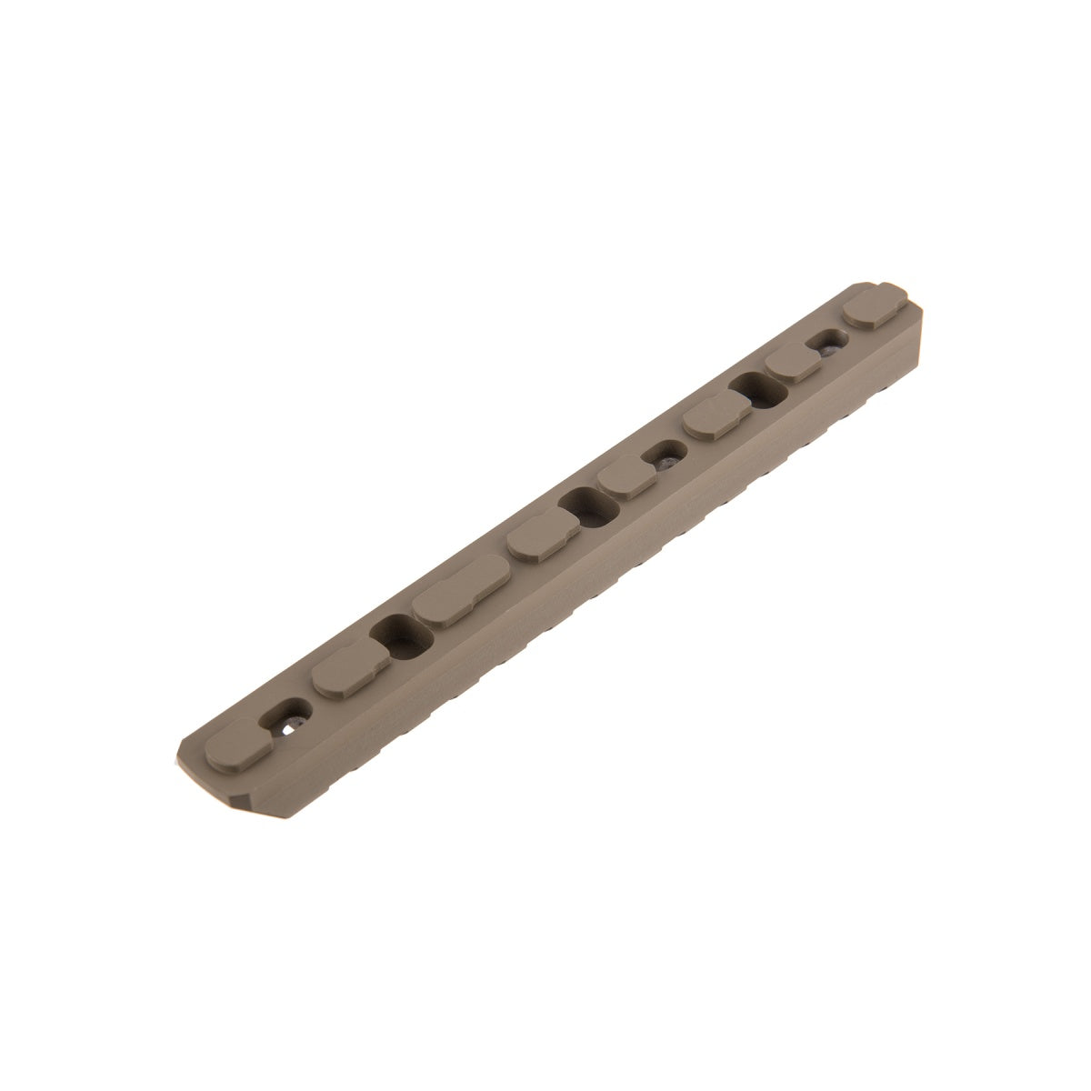 Atlas Custom Works 13-Slot M-LOK Picatinny Rail Segment - DARK EARTH