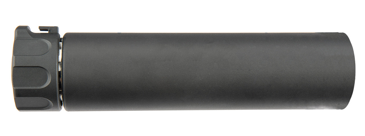 ATLAS CUSTOM WORKS FULL METAL SOCOM QD BARREL EXTENSION W/ FLASH HIDER MINI (BLACK)
