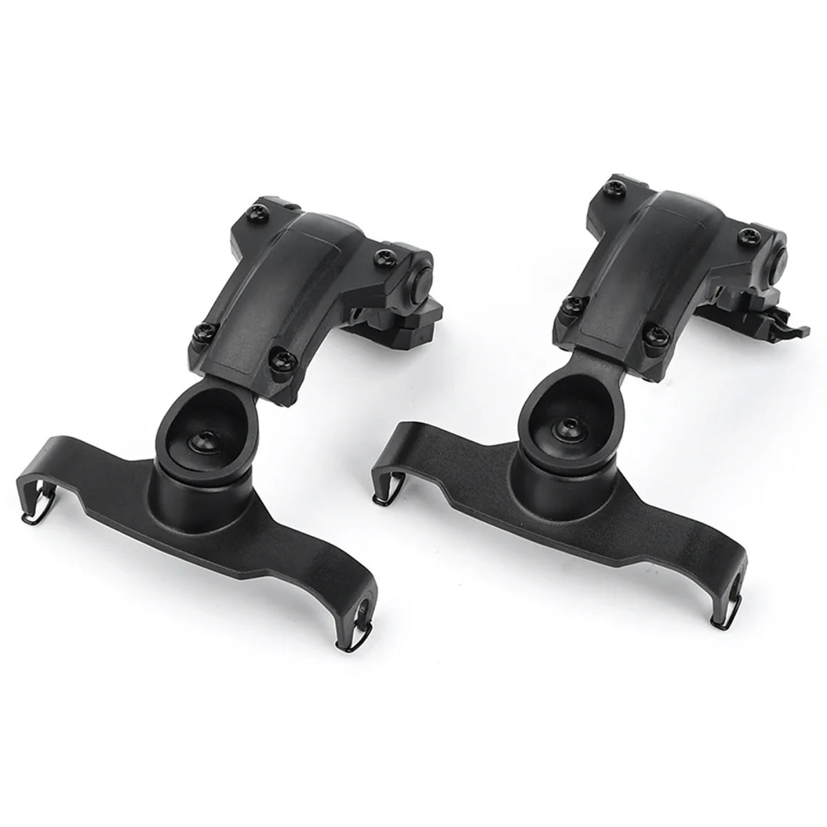 Atlas Custom Works Headset Adapter ARC Helmet Rail Mount Kit for Sordin Headsets - (Black)