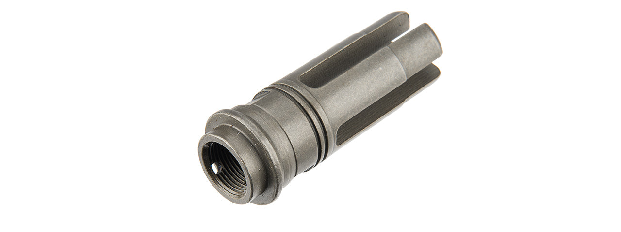 ATLAS CUSTOM WORKS FULL METAL SOCOM QD BARREL EXTENSION W/ FLASH HIDER MINI (TAN)