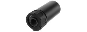 ATLAS CUSTOM WORKS FULL METAL SOCOM QD BARREL EXTENSION W/ FLASH HIDER MINI (BLACK)
