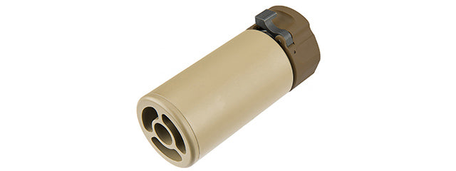 Atlas Custom Works Full Metal SOCOM QD Barrel Extension w/ Flash Hider - (Tan)