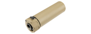 ATLAS CUSTOM WORKS FULL METAL SOCOM QD 5.3 BARREL EXTENSION W/ FLASH HIDER MINI2 (TAN)