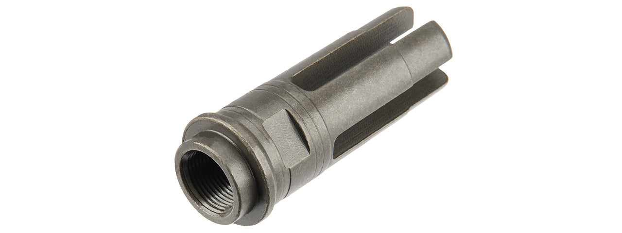 ATLAS CUSTOM WORKS FULL METAL SOCOM QD 5.3 BARREL EXTENSION W/ FLASH HIDER MINI2 (TAN)