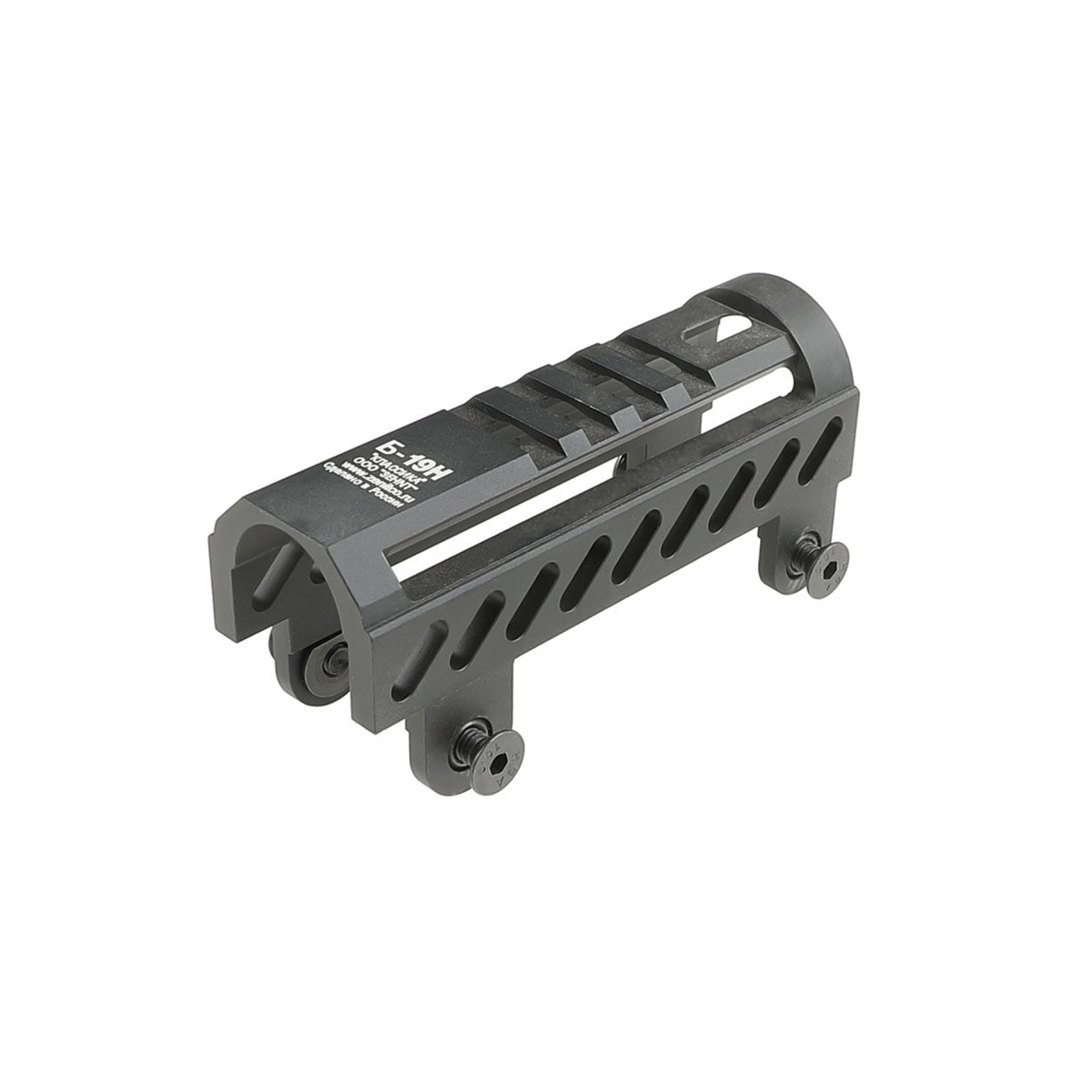 Atlas Custom Works B-19N Classic AK Gas Tube Cover for AK Series Airsoft Rifles (Color: Black)