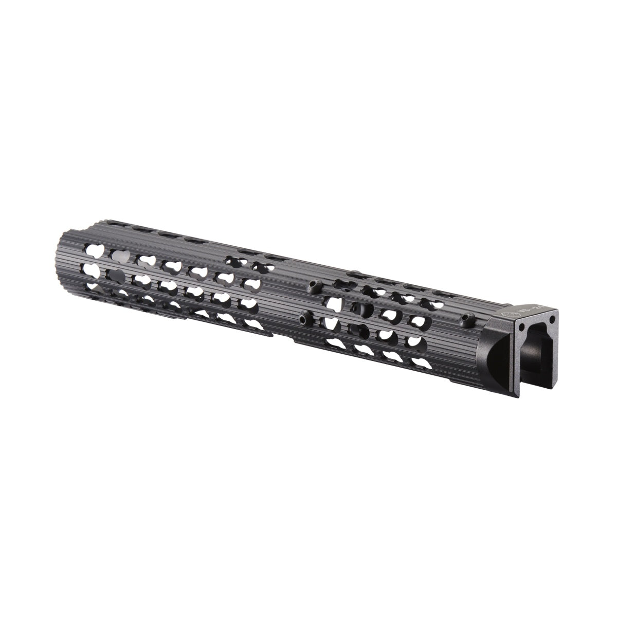 Atlas Custom Works VS-24 AK KeyMod Long Tubular Aluminum Handguard for CYMA (Color: Black)