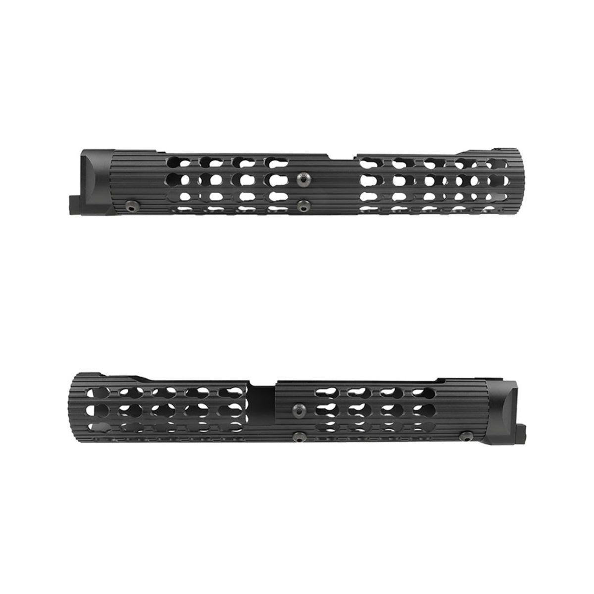 Atlas Custom Works VS-25 AK-105 Aluminum KeyMod Tubular Handguard for LCT, GHK, DB (Color: Black)