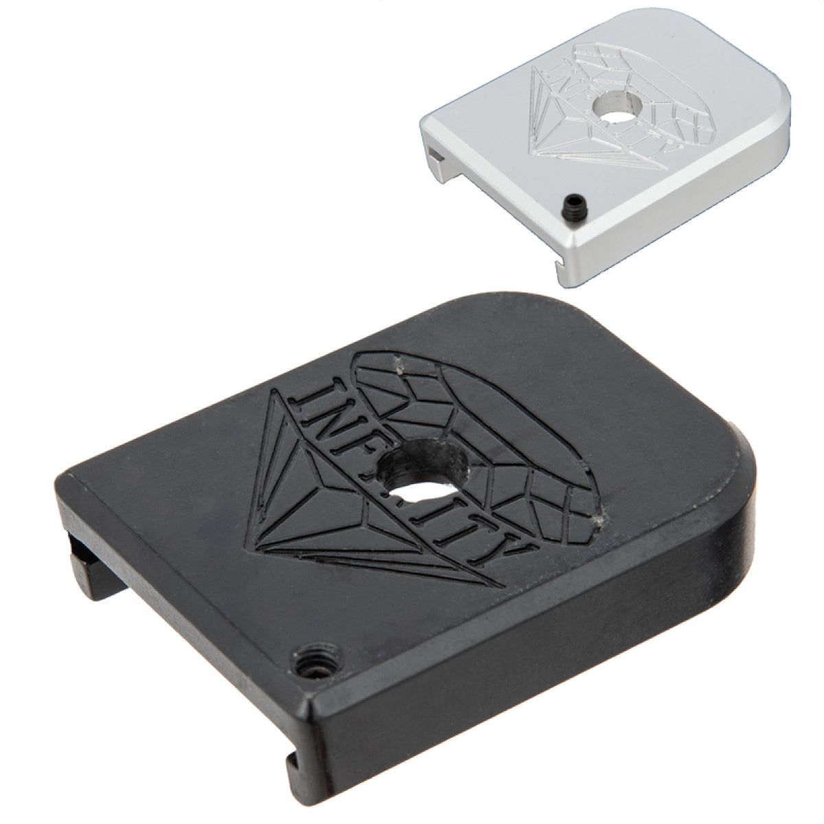 Atlas Custom Works Aluminum Base for Hi-Capa Mags - Black