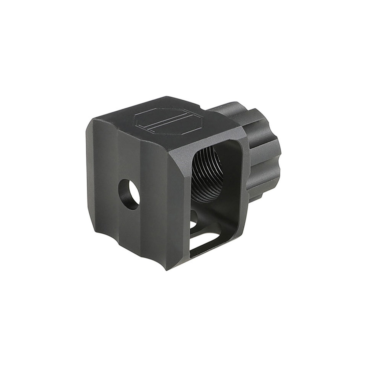 Atlas Custom Works 24mm Clockwise LAF-24 Muzzle Brake (Color: Black)