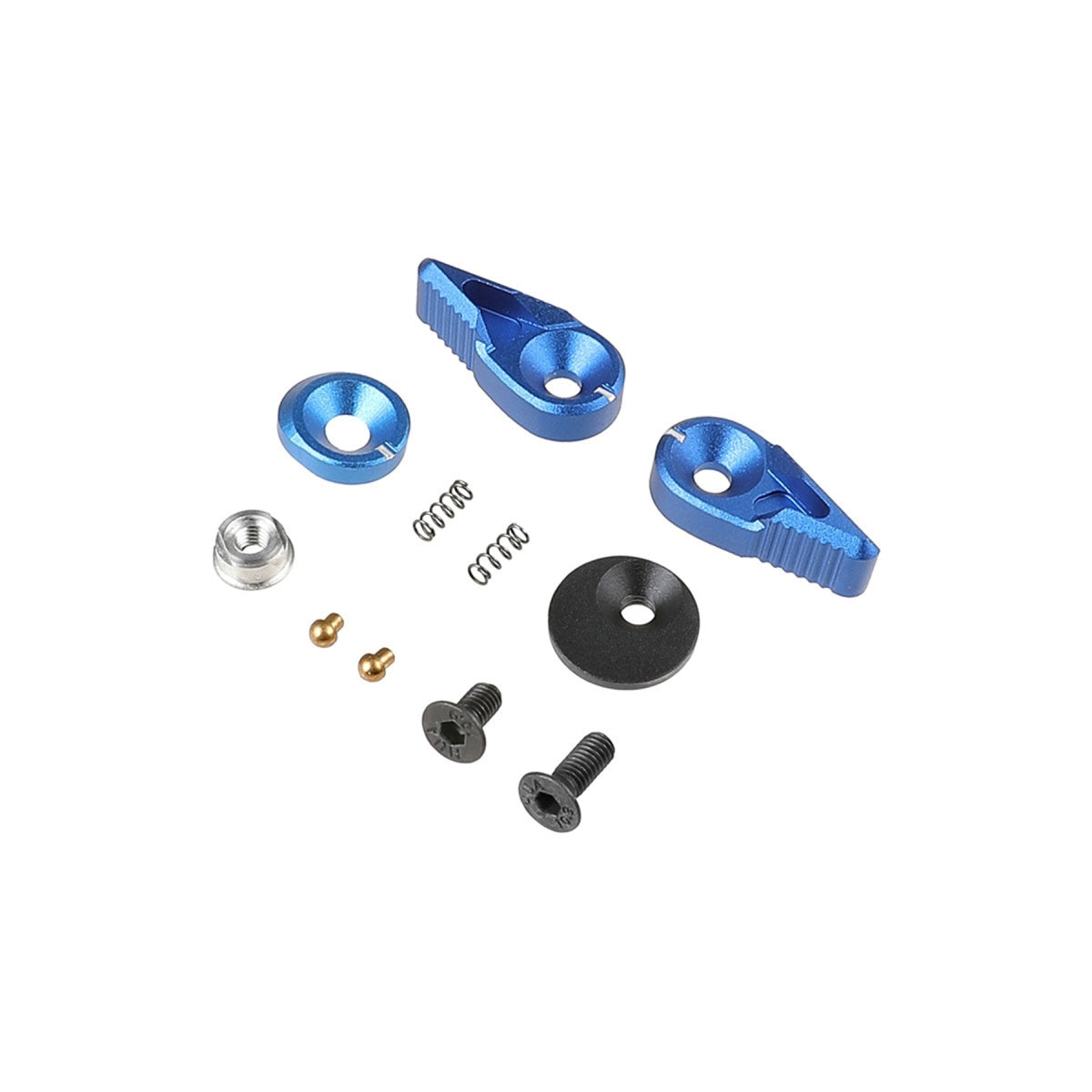Atlas Custom Works Si Flip Switch Selector for Airsoft M4 Series AEGs (Color: Blue)