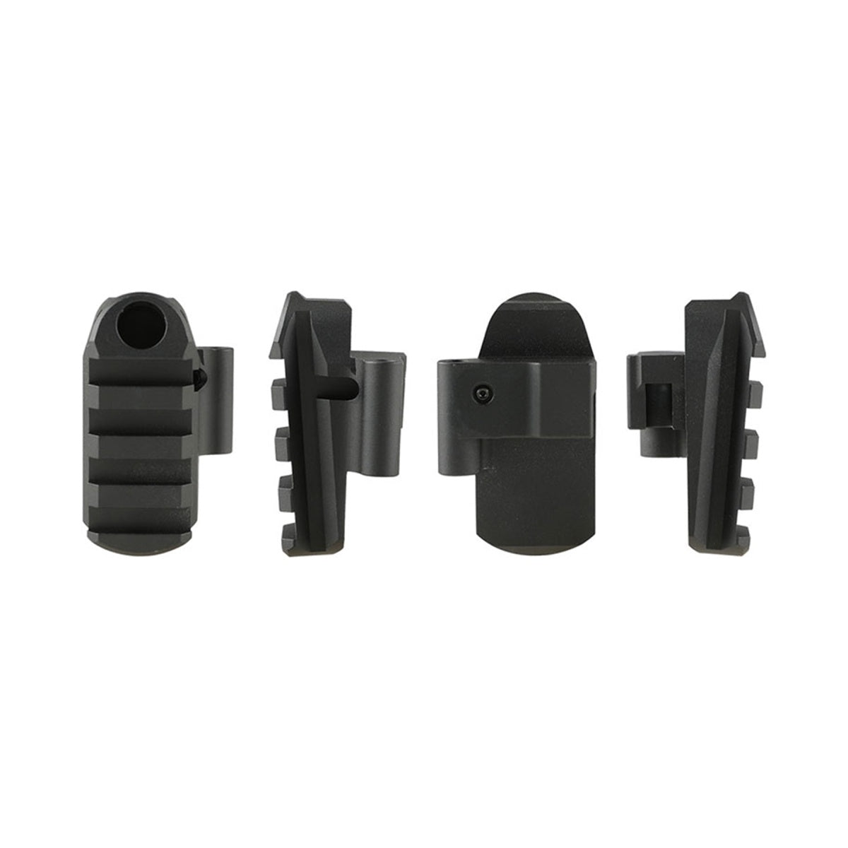 Atlas Custom Works Picatinny Rail Stock Base for LCT/GHK/CYMA AK-74S Airsoft AEG Rifles (Color: Black)